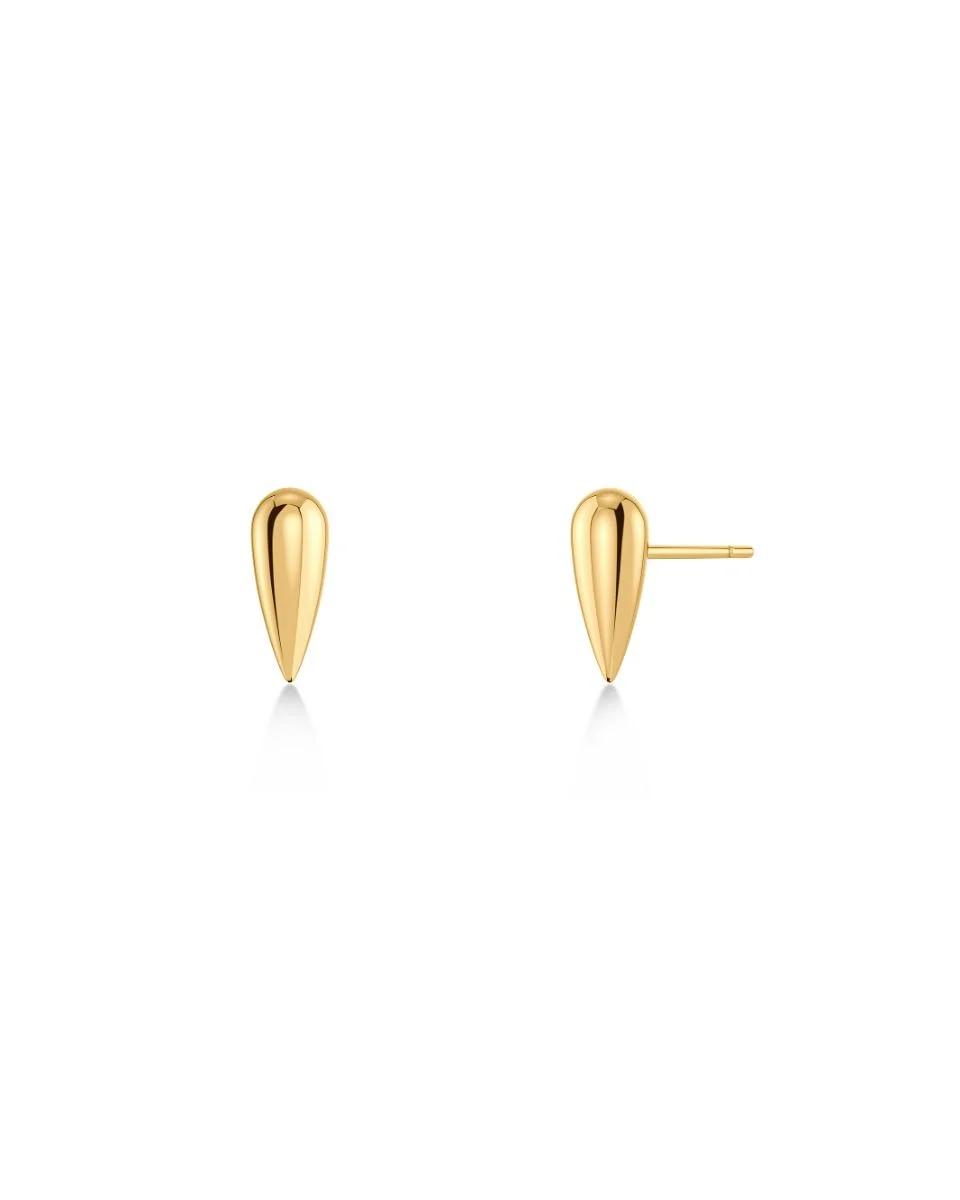 Peak Spike Studs Gold
