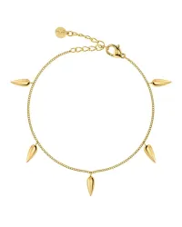 Peak Spike Bracelet Multi Gold