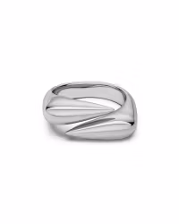 Peak Spike Ring Silver