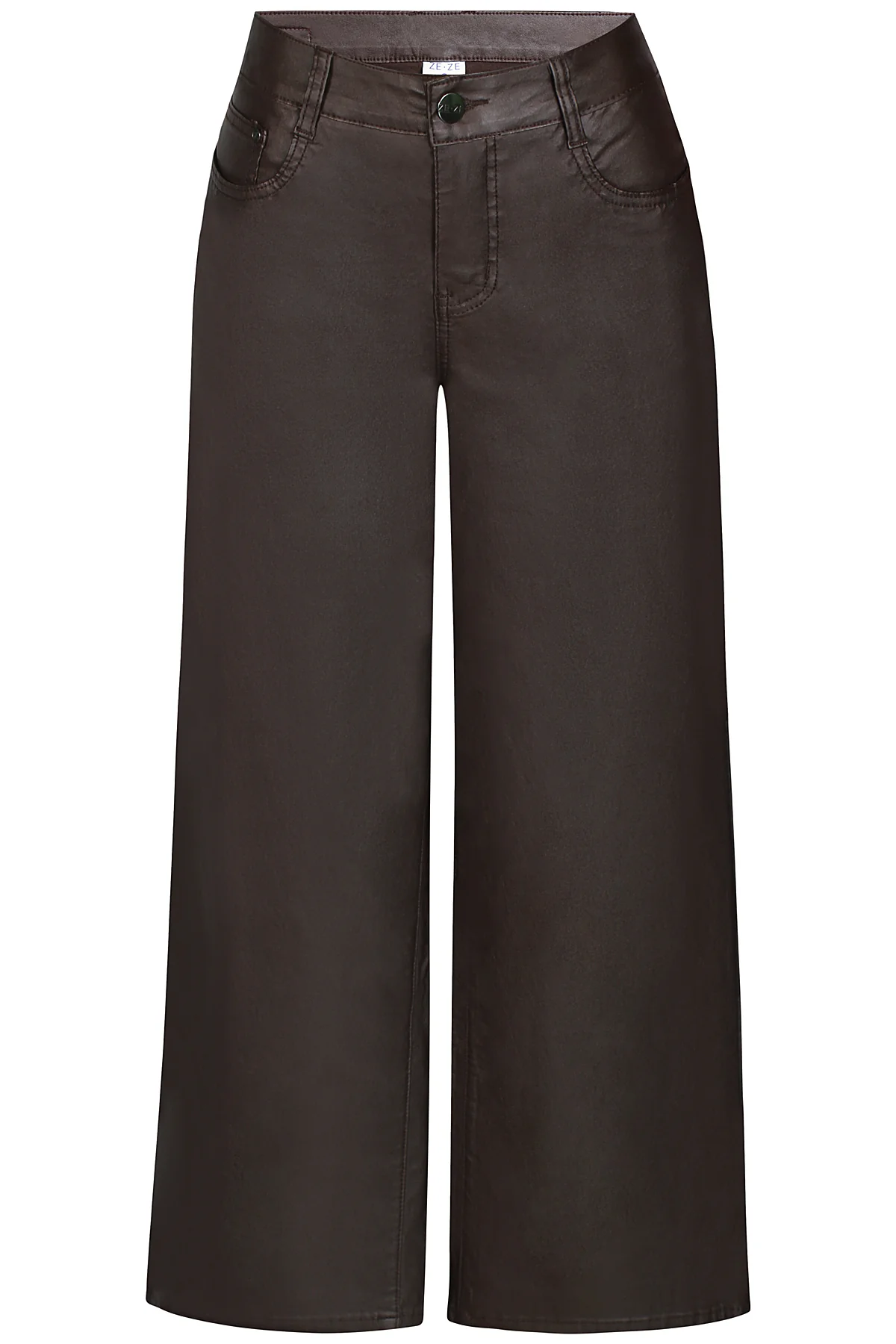 ZE Issey 207 fuskskinnbyxor brun