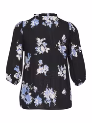 KCedina blus blåblommig Plussize