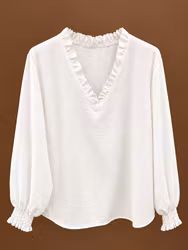 Vera blus vit onesize