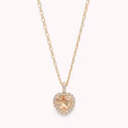 Delphine necklace - Light champagne