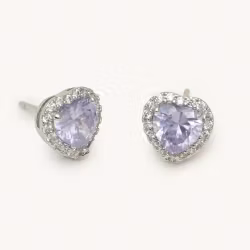 Delphine earrings - Lavender