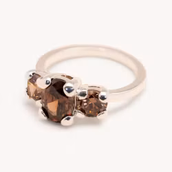 Ines ring – Chocolate