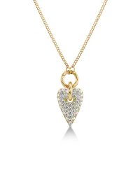 Amore Sparkle Necklace L Gold