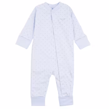 Overall - Saturday blå/silver
