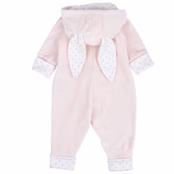 Overall - Bunny ljusrosa