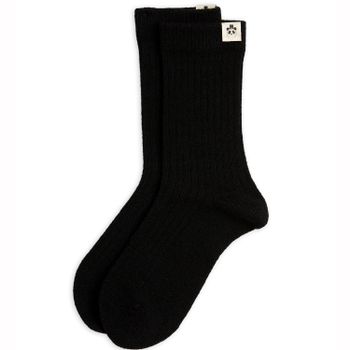 Strumpa/socka - ull svart
