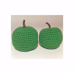Äpple grönt - virkad