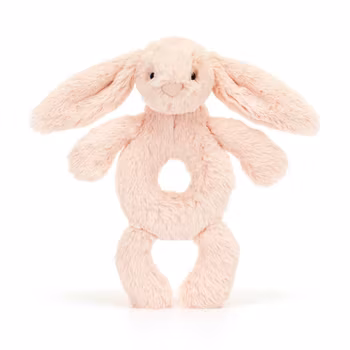 Ringskallra - Bashful Blush Bunny Ring Rattle