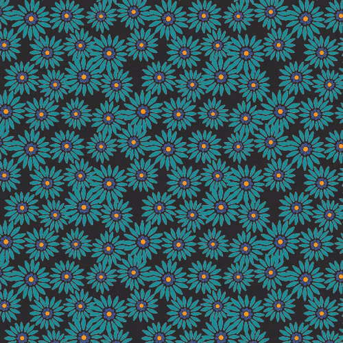 Mediterranean meadow, mitt medelhavsinspirerade mönster på bomull