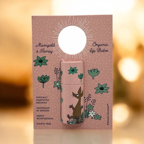 Moomin by Gustaf & Linnea/Läppcerat av bivax med ringblomma & honung, 8,5 g