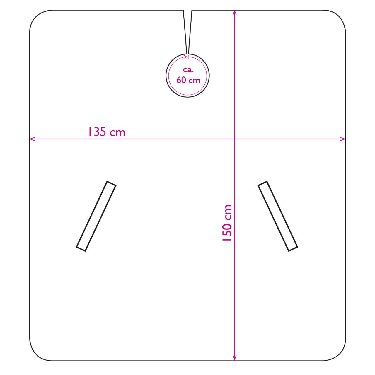 Frisörkappa Classic Smaragd
