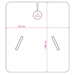 Frisörkappa Classic Smaragd