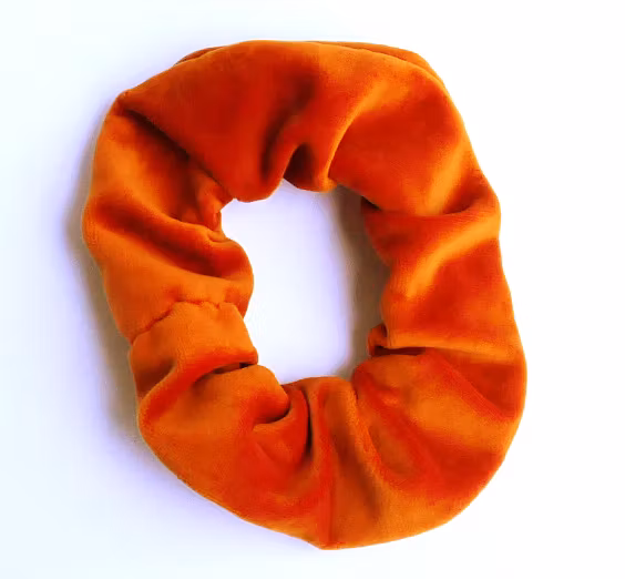 Scrunchies - enfärgade