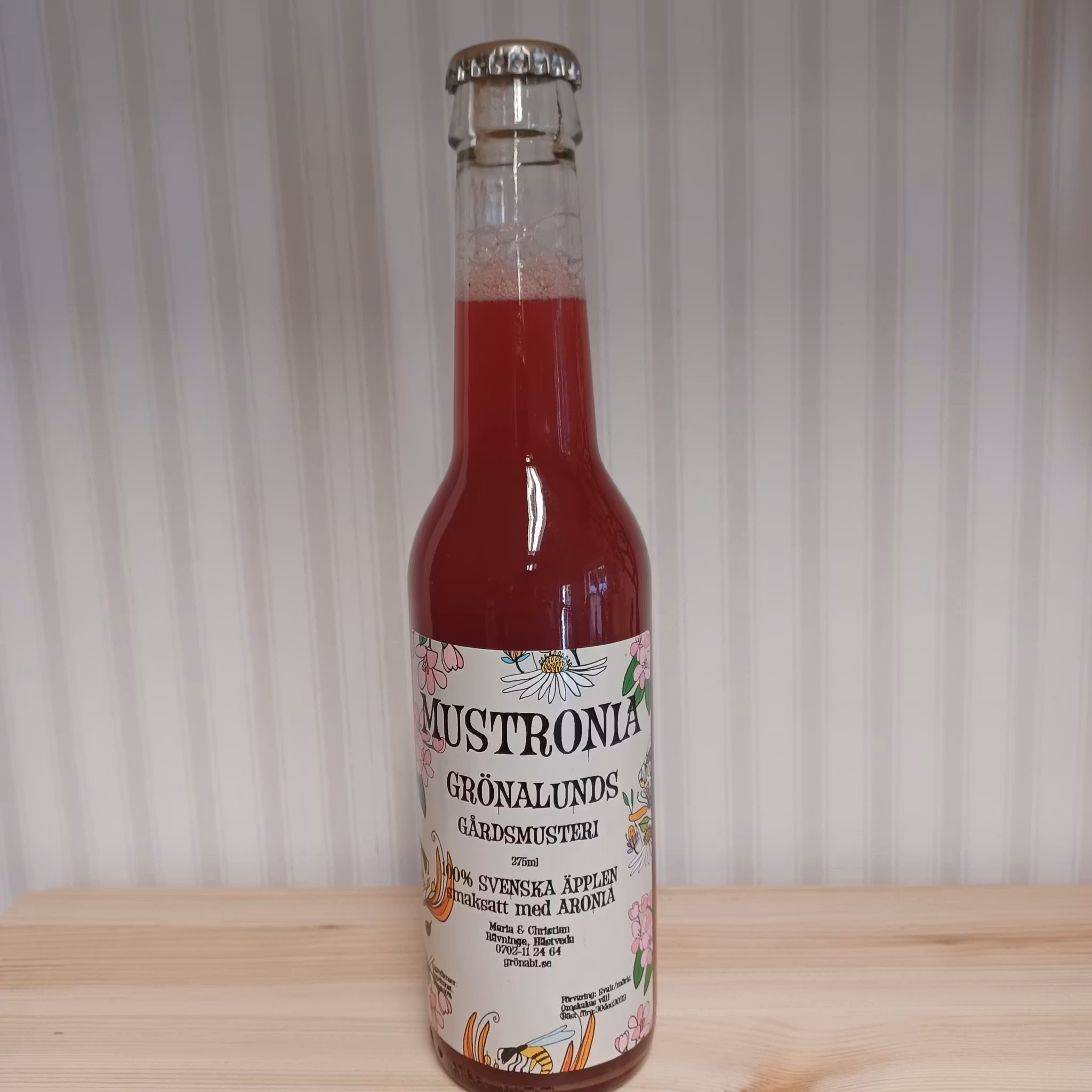 Mustronia 275ml, Grönalunds Gårdsmusteri
