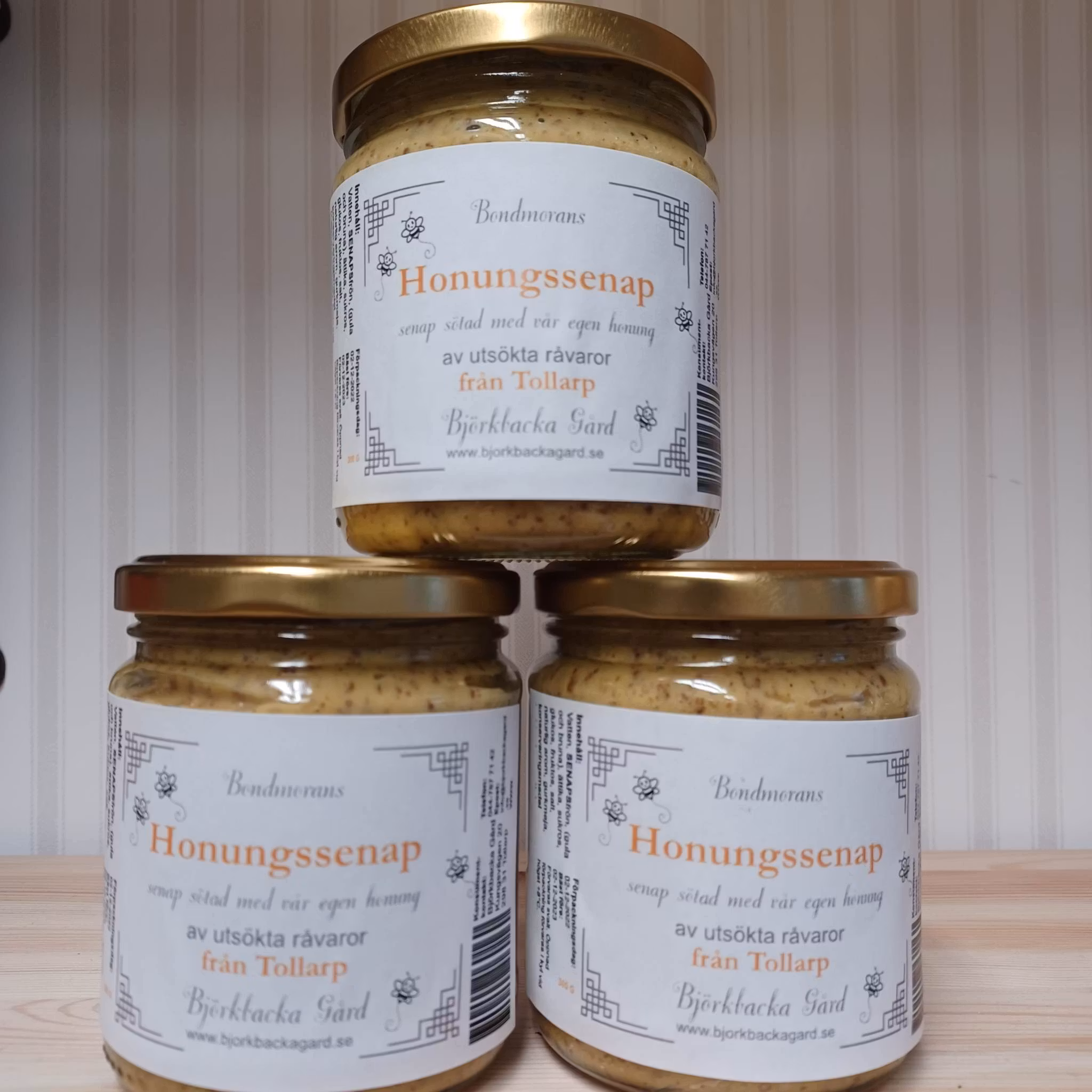 KD Honungssenap 300g, Bondmorans KORT DATUM