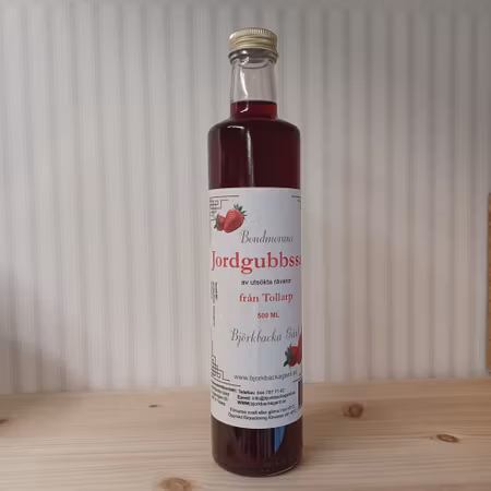 Jordgubbssaft 500ml, Bondmorans