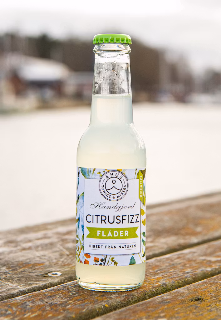 Fläder Citrusfizz 200ml, Åhus Tonics