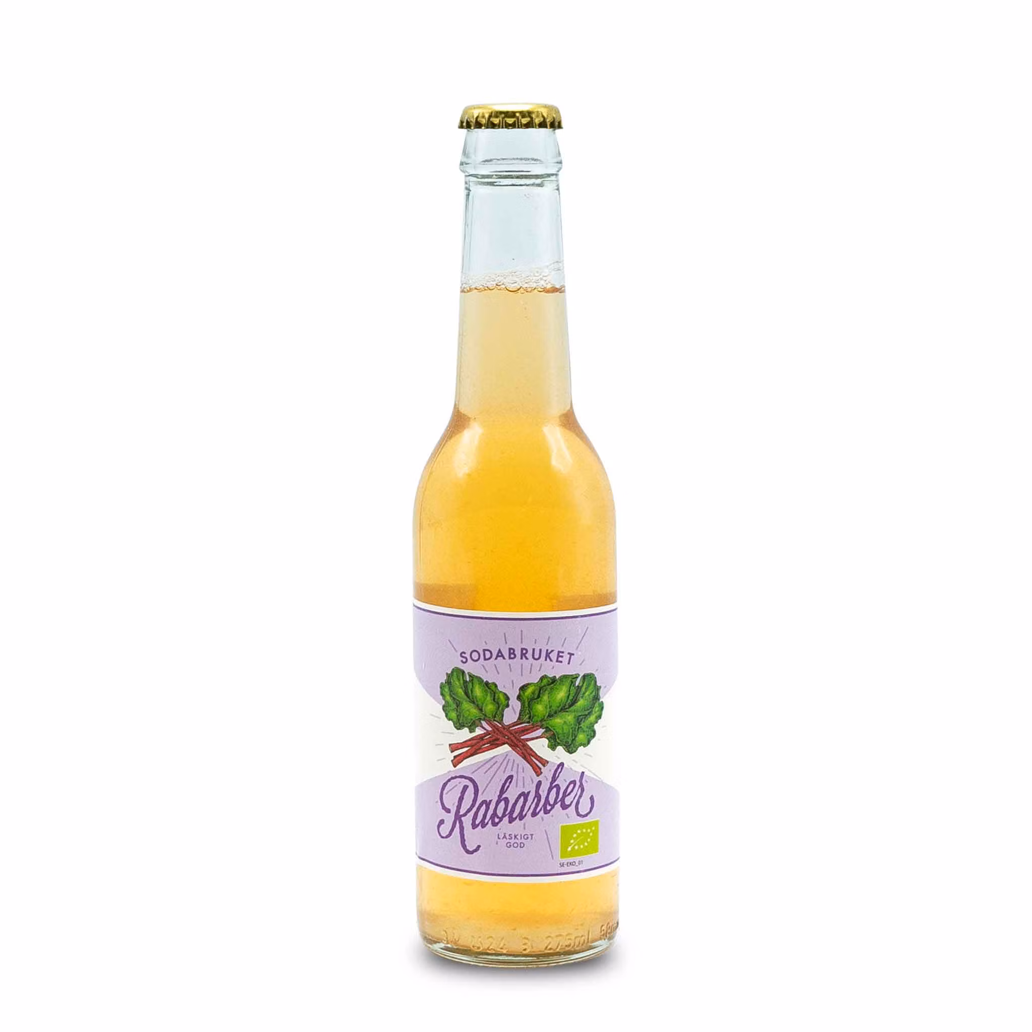 Rabarbersoda 275ml, Sodabruket