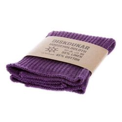 Diskduk Aubergine, Iris hantverk