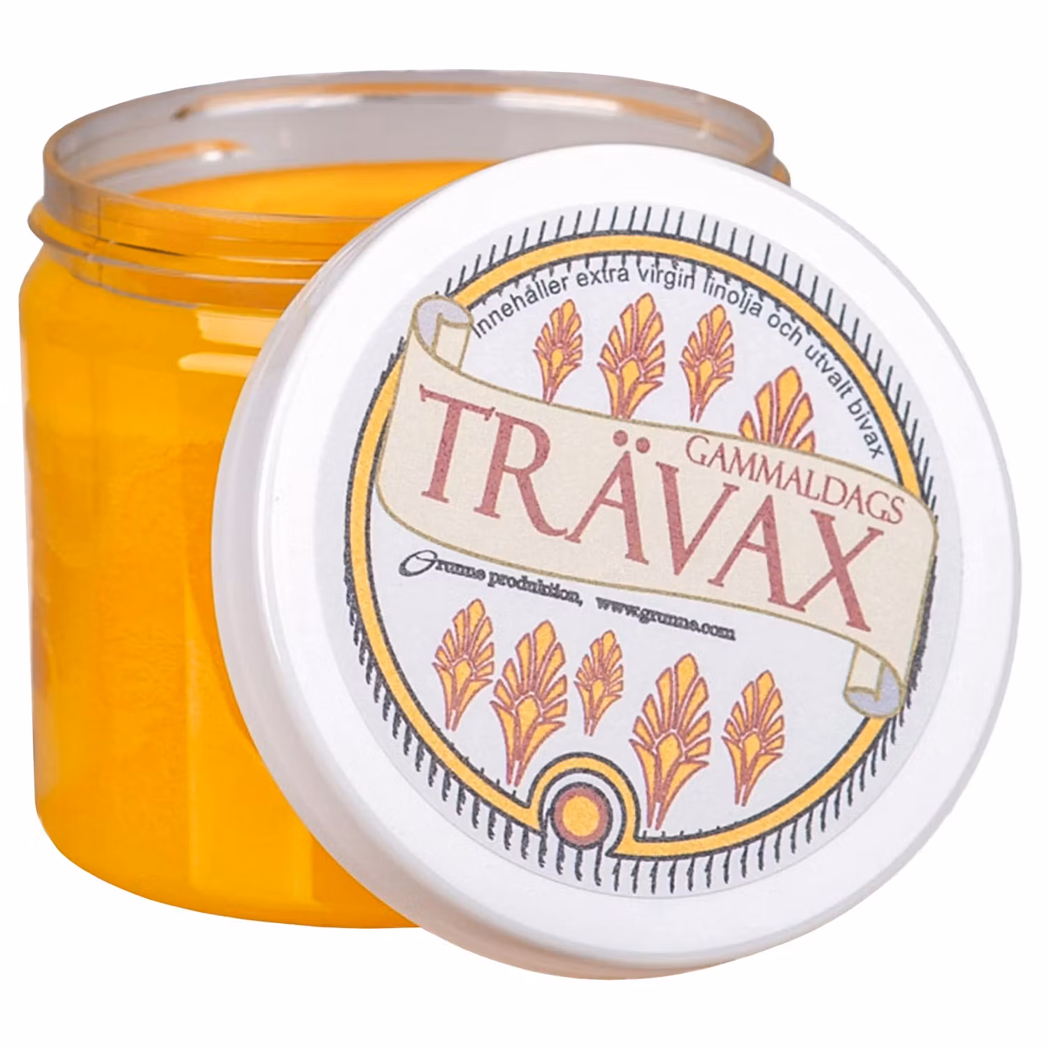 Trävax 200 ml, Grunne