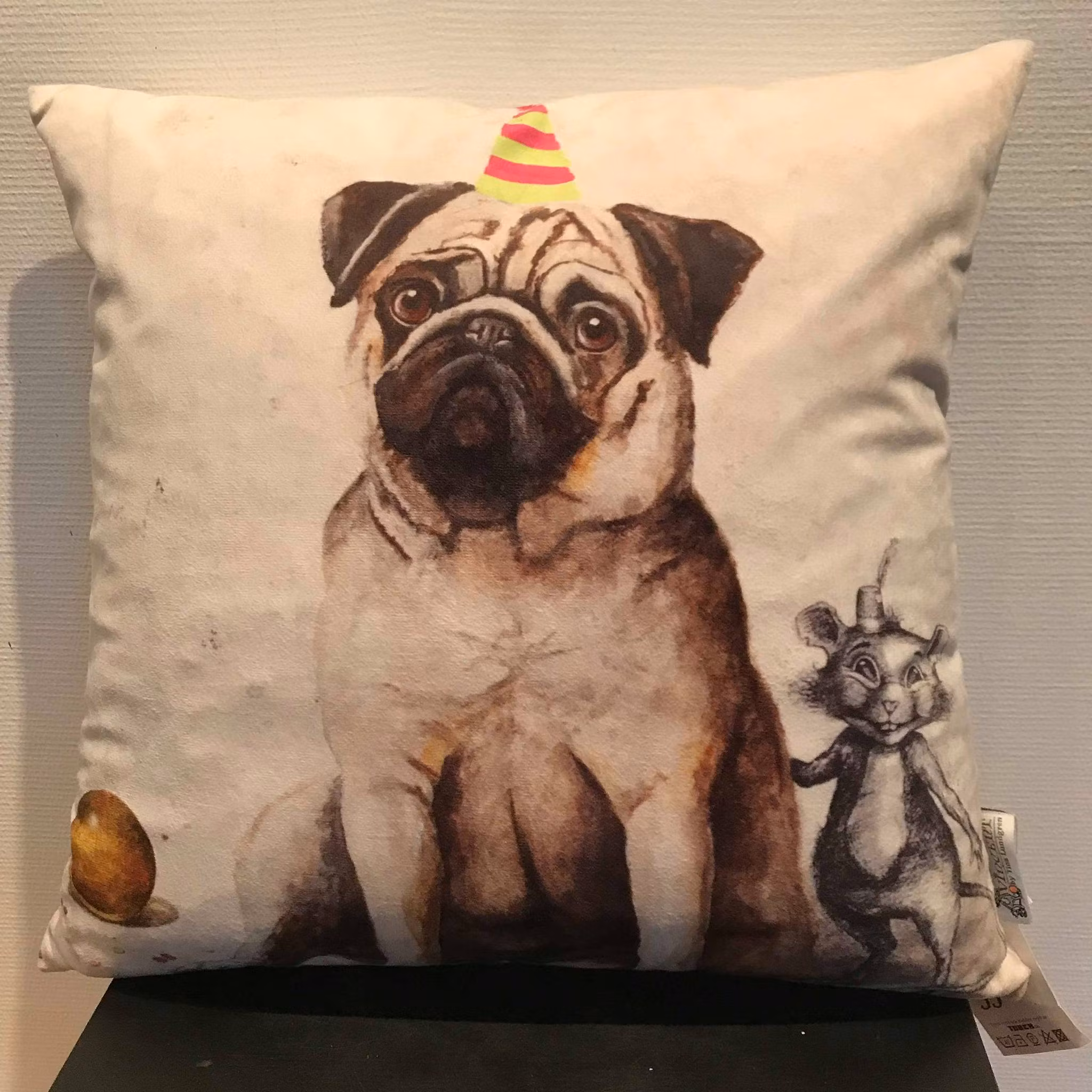 Polare (Mops) kuddfodral 50 x 50 cm