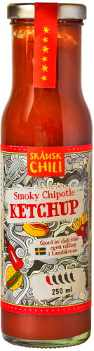 Smoky Chipotle BBQ Ketchup 250 ml, Skånsk Chili