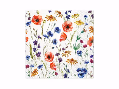 Servetter Field of Flowers, 20st