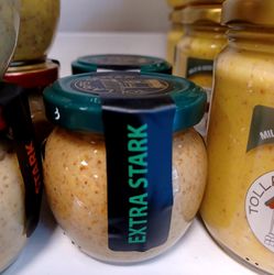 Senap Extra Stark, 120 g, Tollarps Senap