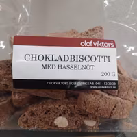 Chokladbiscotti med havssalt 200 g, Olof Viktors