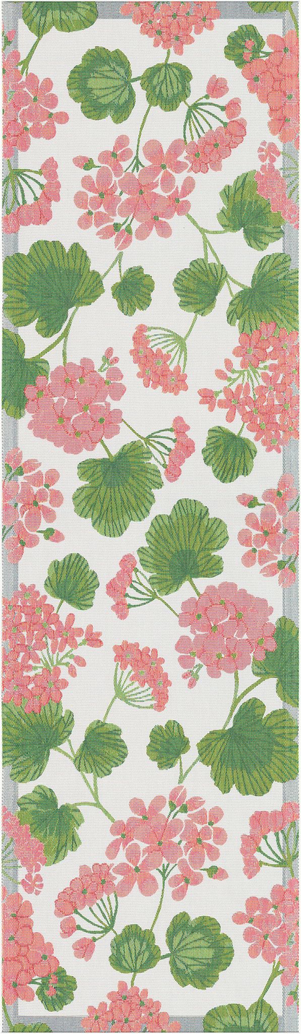 Handduk Pelargonia 35x50 cm, Ekelunds Linneväveri