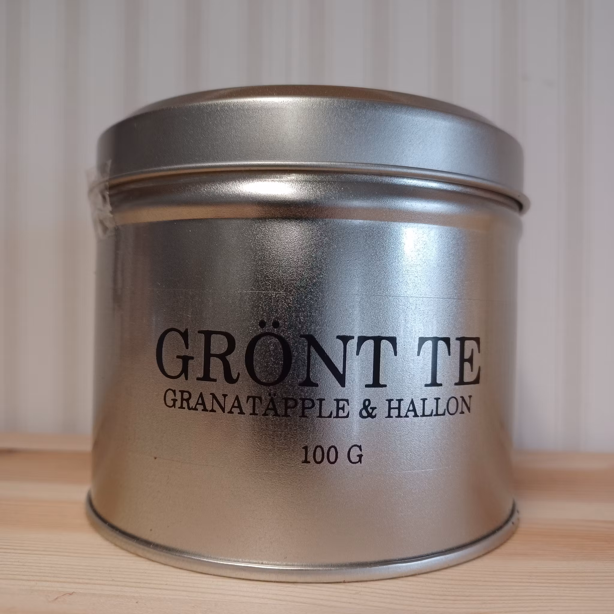 Grönt Te Burk Granatäpple & Hallon 100g, Olof Viktors