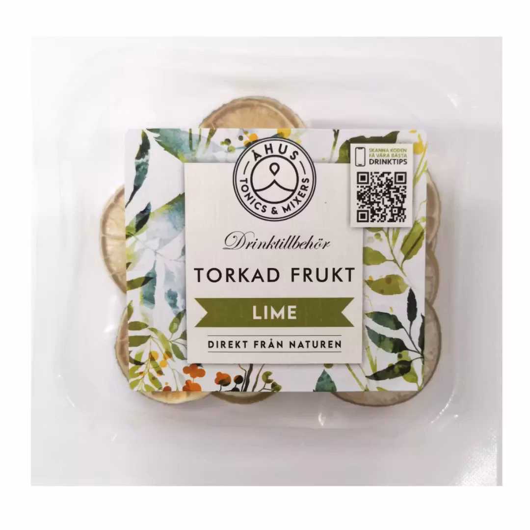 Torkad frukt Lime, Åhus Tonics