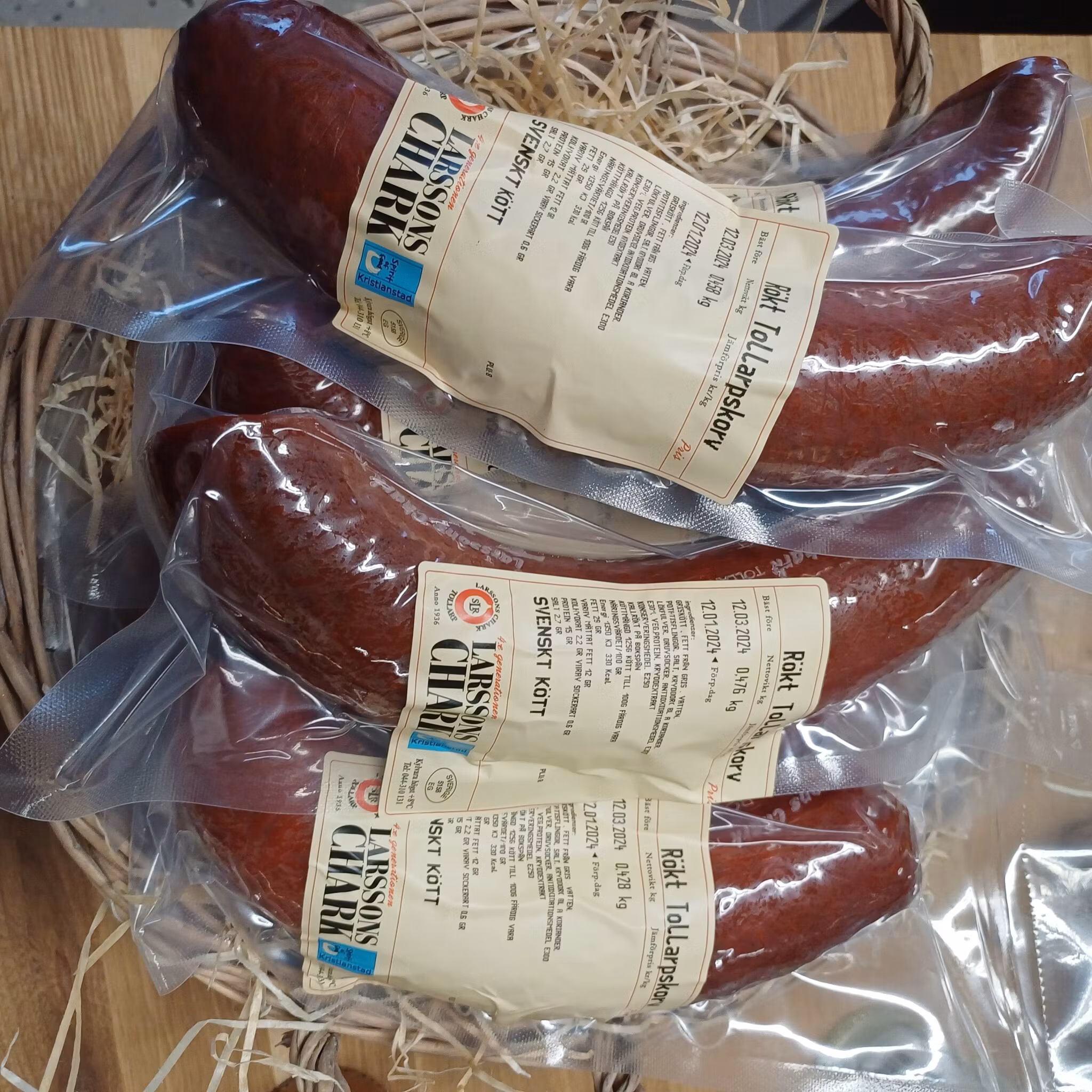 Rökt Tollarpskorv, Larssons Chark