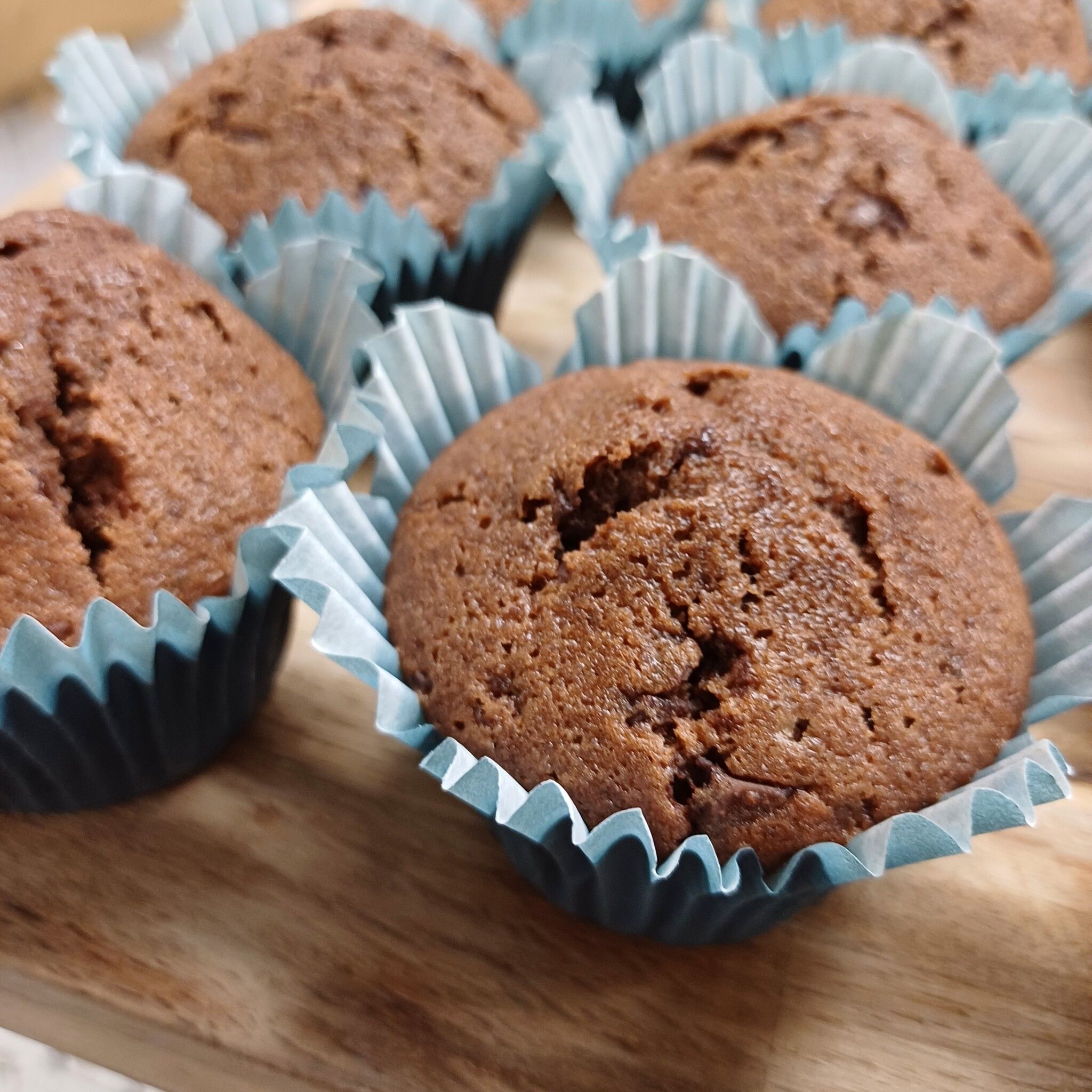 Muffins Choklad Nybakt, Bondmorans