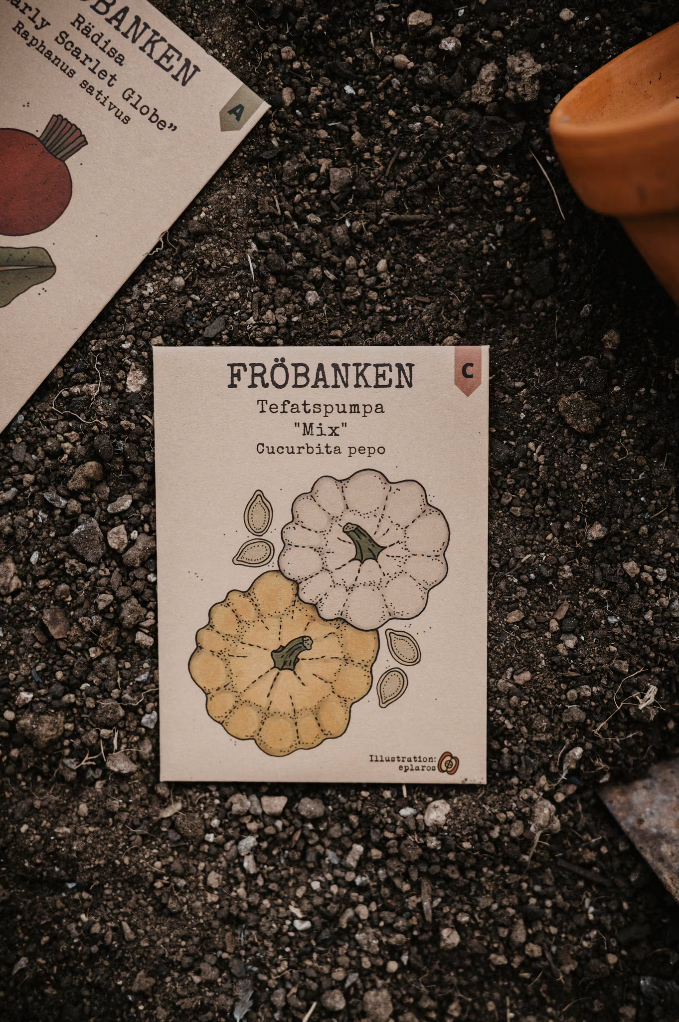 Pumpa, Tefat 'Mix', Fröbanken