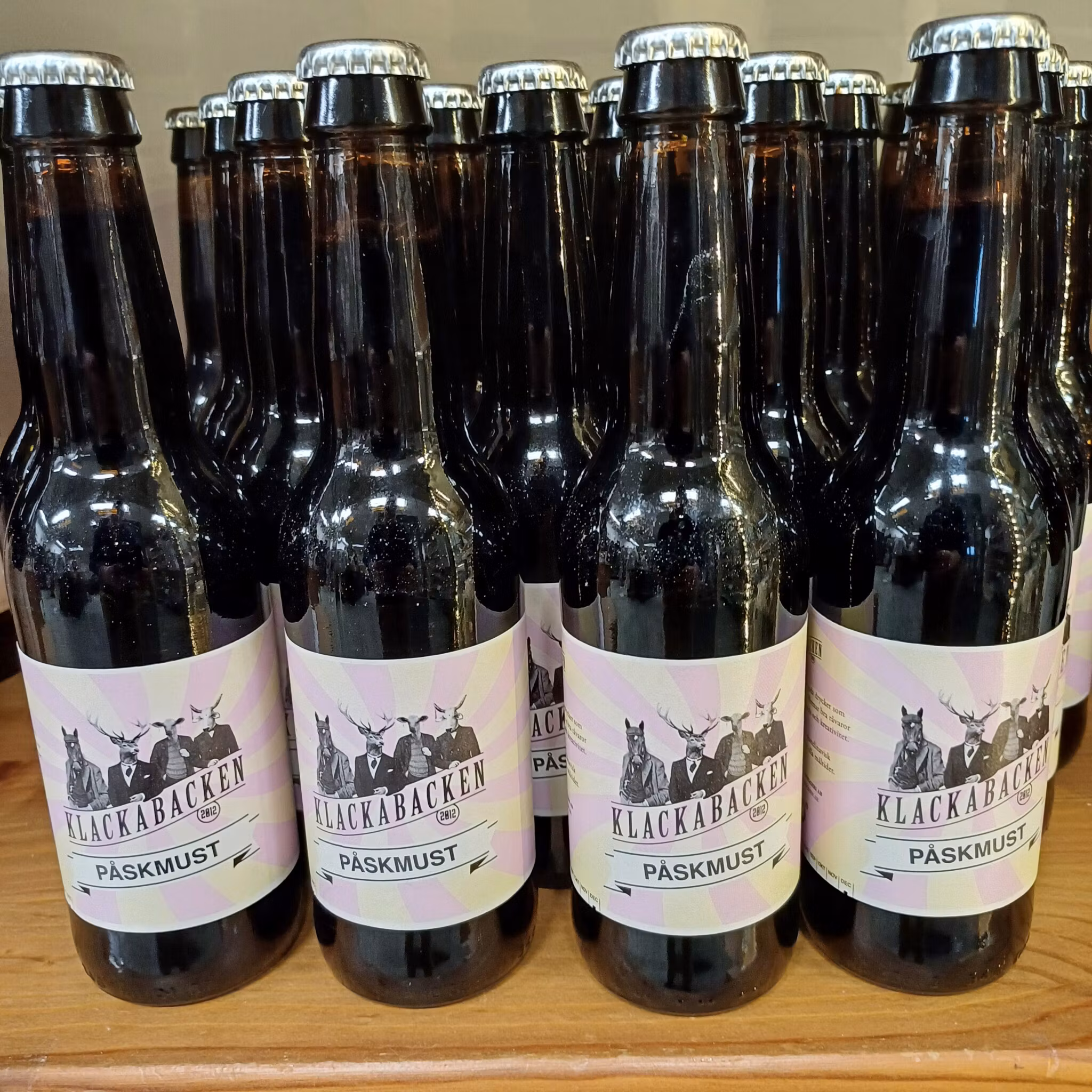 Påskmust 33 cl, Klackabacken