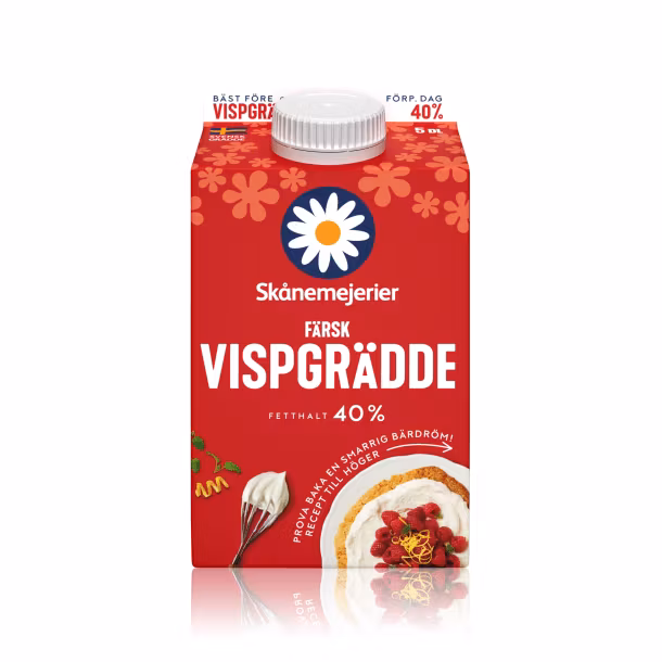 Vispgrädde 40 % 5dl, Skånemejerier