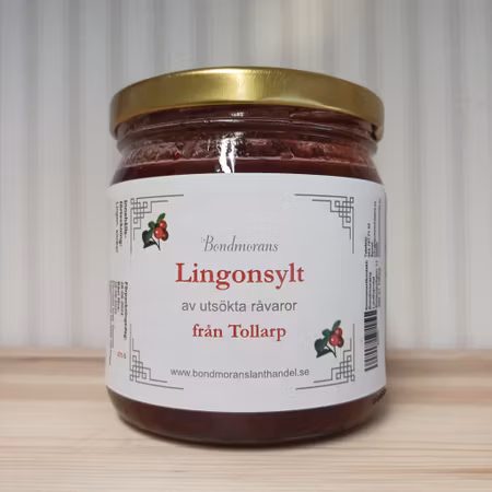 Lingonsylt 425 g, Bondmorans