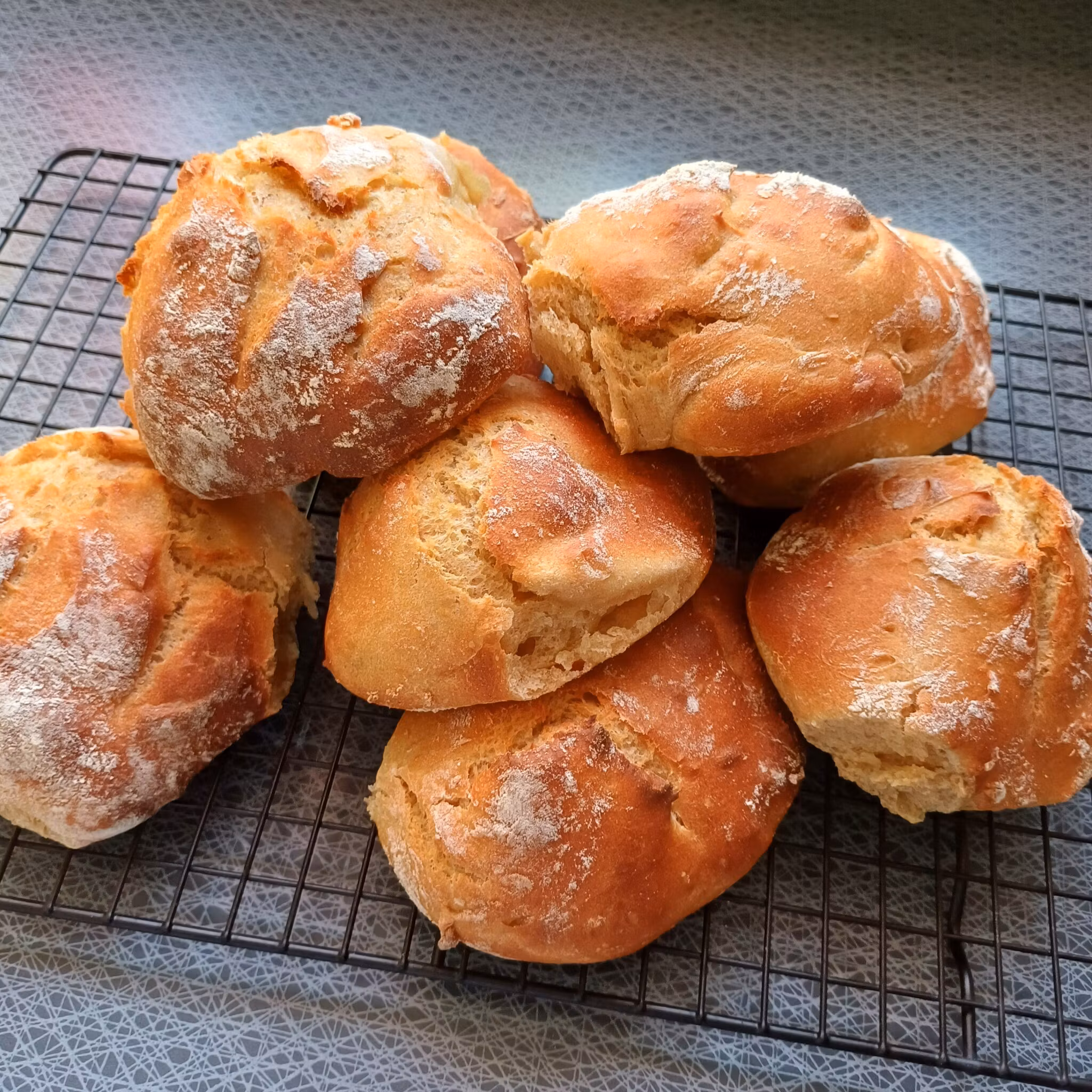 Dinkelbulle nybakad , Bondmorans