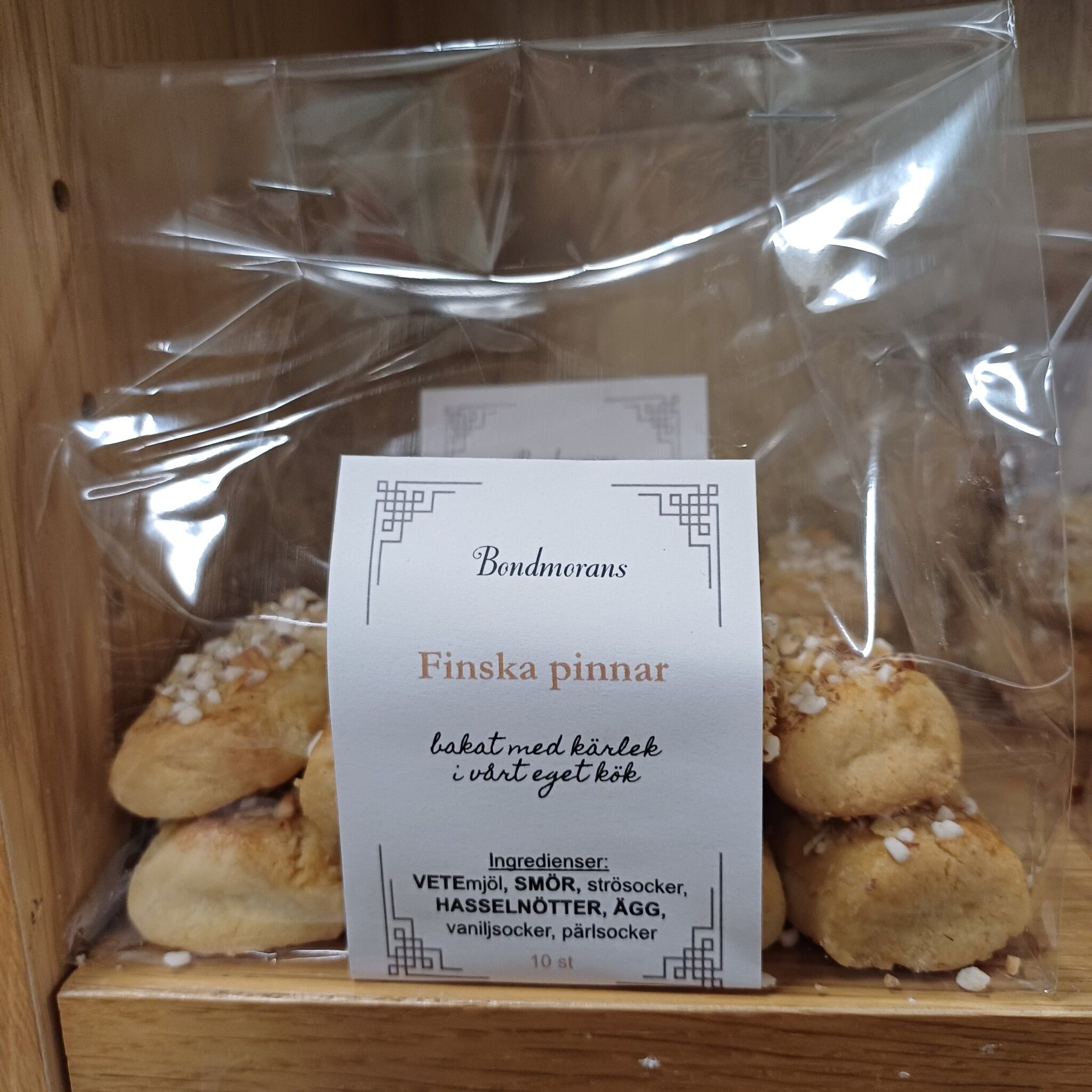 Finska pinnar 10 bitar, Bondmorans