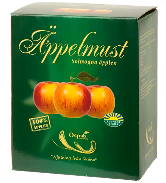 Äppelmust 3 L BiB Green, Öspab