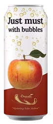 Just must med bubblor Red 25 cl, Öspab