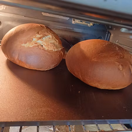Bak/pizzastål 8 mm, 34 x 40 cm