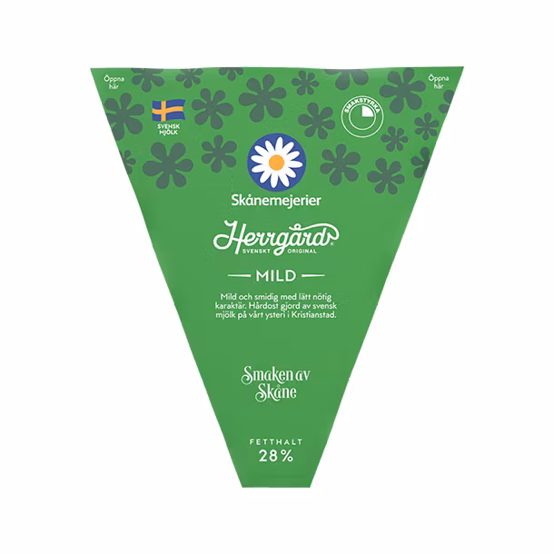 Herrgård Ost mild 28% 670g, Skånemejerier