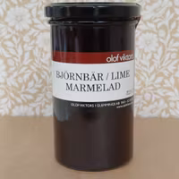 Björnbär/Lime Marmelad 325 g, Olof Viktors