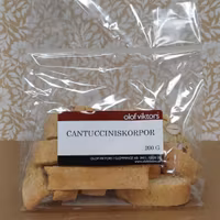Cantucciniskorpor 200 g, Olof Viktors