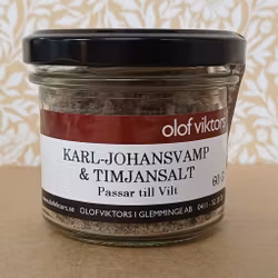 Karl-Johansvamp & Timjansalt 60 g, Olof Viktors